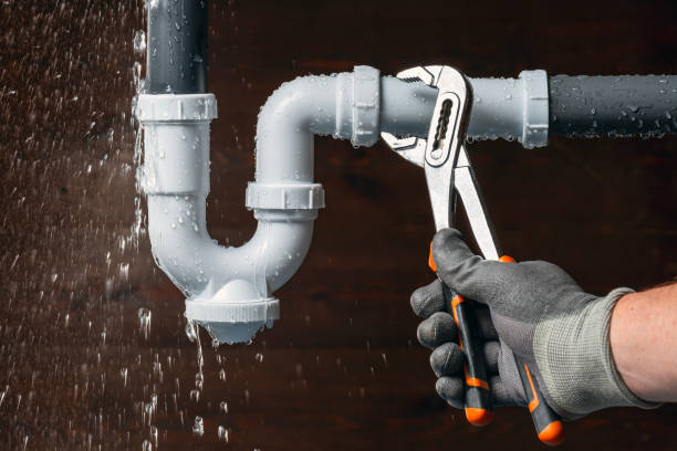 Professional Drain Cleaning technician working in Baldwin Place, NY